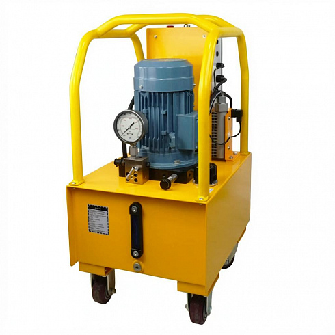 HPEW-2500F60 Насосная станция для домкратов тензорных 250 МПа, 4,8/1,2 л/мин, бак 60 л, с пультом, 380 В, 110 кг