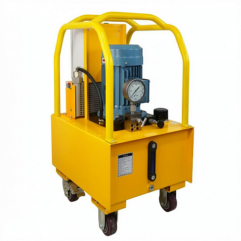 HPEW-2500F60 Насосная станция для домкратов тензорных 250 МПа, 4,8/1,2 л/мин, бак 60 л, с пультом, 380 В, 110 кг