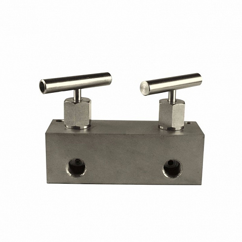 Кран распределительный, 2-х портовый, 700 бар, NPT 3/8" MC-402