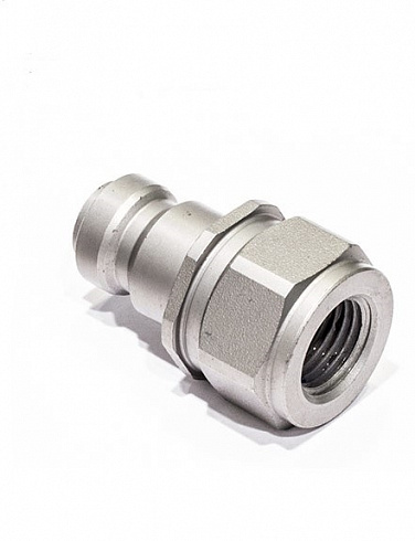 Быстроразъёмное соединение гидравлическое; 2000 бар; 1/4” BSP; ниппель, внутренняя резьба C-204B